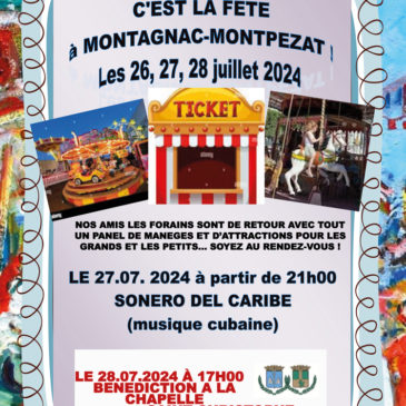 C’est la fête à Montagnac-Montpezat !