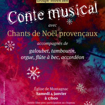 Samedi 4 janvier – Conte musical